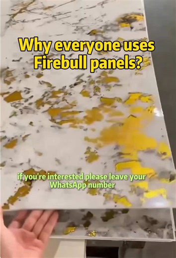 Have you ever seen wall panels that require no undercoating and can be directly installed on walls?#fyp #manufacturer #fireproof #fireproofboard #wallboard