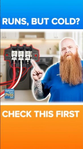 Dryer Runs But Won’t Heat? Check This Before Replacing Parts