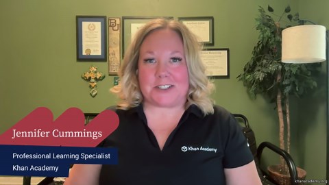 How to use TEKS-aligned unit guides on Khan Academy