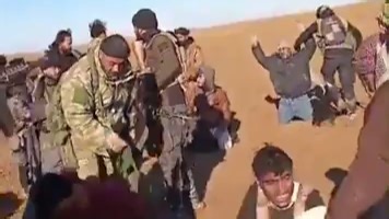 Syrian Soldiers Interdict SDF Fighters On The Run
