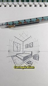 40K views · 1.2K reactions | Cómo dibujar con dos puntos de fuga ✍️ #dibujo #arte #tutorial #drawing #art | Cornspiration | Facebook