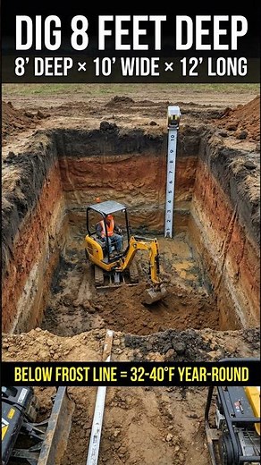 How to Build a Root Cellar in Your Backyard (Stores Food 6+ Months Without Power)
