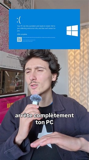 C’est quoi l’écran bleu de la mort ? #bluescreen #crash #pc #windows #bsod