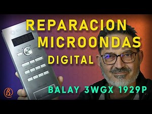 Balay microwave repair: digital control panel won't turn on