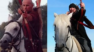 REDISCOVERING THE BACK QUIVER It seems that this quiver type, used on wider scale in Antiquity but less starting with the Mediaeval Age, it became more and more popular between the modern archers. Not as an artificial fashion, promoted in the movies like Robin Hood, Lord of the Rings or The Great Wall, but because its great value in the practice of our days archers and horseback archers. It was the choice of the Sumerians, Acadians, Egyptians (during the late New Kingdom period), the Veda tribes