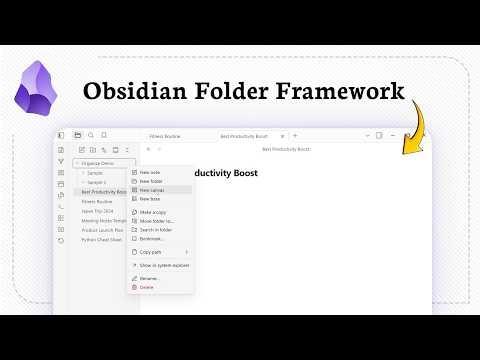 How to Organize an Obsidian Vault with PARA or Johnny Decimal