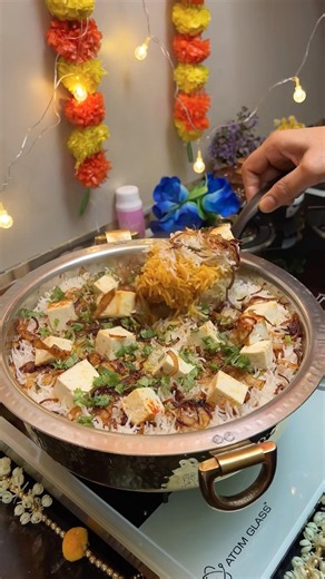Delicious Veg Dum Biryani😍