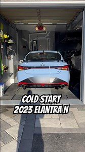 STOCK COLD START - 2023 Elantra N