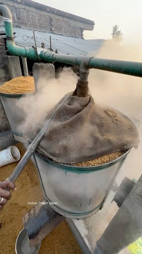 1.3M views · 6K reactions | Indian Villagers Traditional Rice Boiling Process | Indian Smart Ideas | Facebook