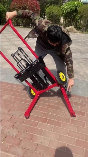 Portable 200kg Mini Stacker Hydraulic Pallet Stacker Lift height 900mm