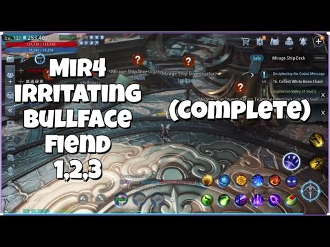 Mir4 - Irritating Bullface Fiend 1, 2, 3 (COMPLETE)