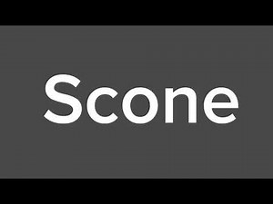 Scone Pronunciation (American vs British)
