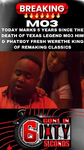 1.2K views · 40 reactions | Today marks 5 years since the passing of Legendary rapper Melvin Noble aka #Mo3 he will he missed but definitely not forgotten #LL3 Song: Kut Up by Phatboy Fresh | Gone In 6ixty Seconds | Facebook