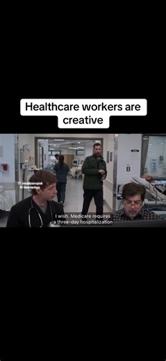 In order to work in healthcare, you have to be able to be creative to get the job done! Never forget the SNF waiver during COVID, one of the only good things during that time that bypassed the 3 midnight rule!! I felt like I was Oprah, you get a SNF, you get a SNF, everyone gets a SNF!!! #thepitt #healthcareworker #creativity #snf #casemanager