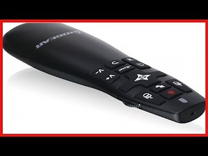 IOGEAR Red Point Pro 2.4GHz Gyroscopic Presentation Mouse with Laser Pointer, GME430R