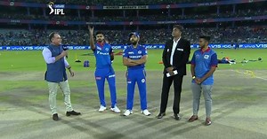 M34: DC vs MI – Toss