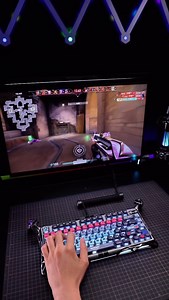 22 reactions | This keyboard isn’t aesthetics only, it’s built to dominate Full metal build. Cyberpunk style. Instant reaction with magnetic switches and Rapid Trigger. . . . . #GravaStar #gravastarV75Pro #GravaStarHEKeyboard #HEKeyboard #HallEffectSwitches #MagneticSwitchKeyboard #MagneticSwitch #gamingkeyboard #gaming #MagneticKeyboard #pcgaming #gamers #valorant | GravaStar | Facebook