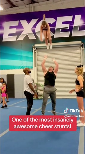 Insanely Awesome Cheer Stunt: Lily Jake Stunts