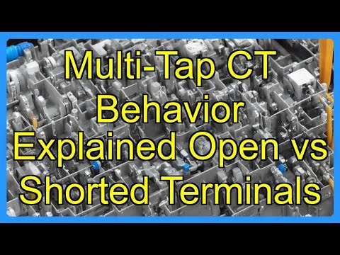Multi-Tap CT Behavior Explained Open vs Shorted Terminals