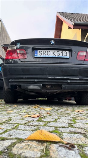BMW E46 330d straight pipe cold start