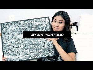 My Art // Accepted RISD & PARSONS Portfolio