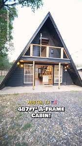 26K views · 476 reactions | Welcome to this modern 487-sqft A-Frame...