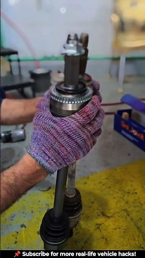 Front Axle CV Joint Shaft Replacement Guide #autodiy #automobile #carrestorationproject