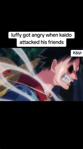 Luffy's Rage: Defending Friends Against Kaido