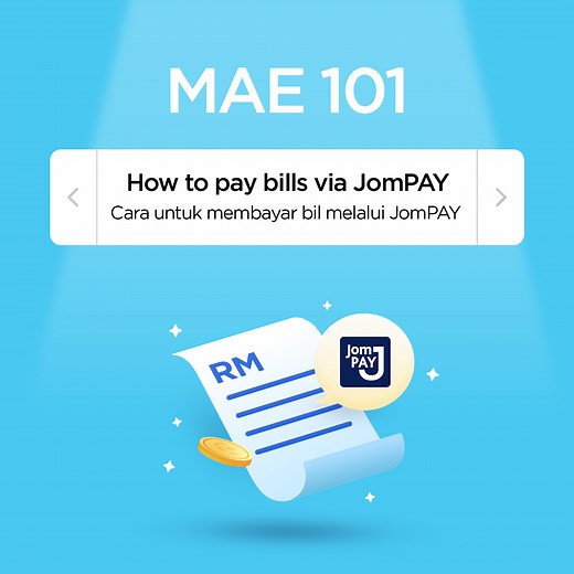 Whenever you spot 🔎 the JomPAY logo, know that you can easily pay bills in just a few taps via your MAE app. Tip: For frequent or recurring payments, you can add the biller to your list of favourites to enjoy faster transactions in the future. Learn more: https://maybank.my/MAE #ItsGottaBeMAE | Maybank