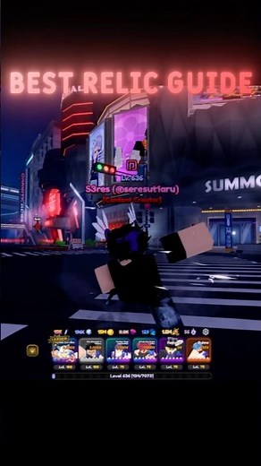 Best Relic Guide | Universal Tower Defense | #roblox #robloxfyp #atd #anime #utd #fyp