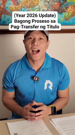 2026 Updated Procedure to Transfer a Land Title, Condominium Title and other properties. #title #transfer #land #house #property #realestate #guide #tips #procedure #tax #update #fee #Requirements #romanjoeanoso #realscorporation #houseandlot #sell #forsale #condo #lote #titulo #titletransfer #investment #agent #broker #howto #stepbystep | Roman Joe Añoso