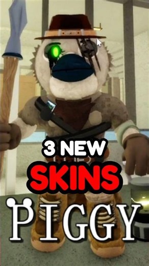 3 NEW SKINS ADDED TO PIGGY.. (New Update)