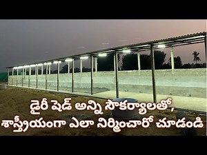 How a Dairy Shed is Beautifully Constructed with all Facilities | அன்ன வஸதுதுத்தி செற்ற��
