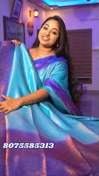8075585313 Whtsapp for orders #trending #saree #ytshorts #megavarnam #silksaree