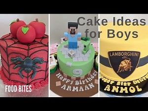 cake ideas for boy birthdays