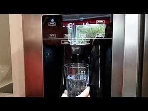 KENWOOD - KSBSDIX16 American-Style Fridge Freezer Water Dispenser Problem