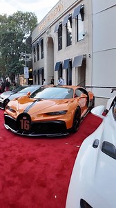 The Miami Concours brought out not one, not two, but three Bugatti Chiron Pur Sports. Each one a masterpiece of engineering with aggressive aerodynamics, razor-sharp handling, and unmistakable Bugatti presence. Powered by an 8.0L quad-turbocharged W16 producing 1,500 horsepower, this is a hypercar built for the corners. Seeing this trio lined up was a dream for any true hypercar enthusiast. Which spec is your favorite? #BugattiChironPurSport #Bugatti #ChironPurSport #MiamiConcours #HypercarTrio 