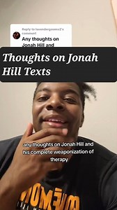 Thoughts on Jonah Hill Texts | Cyzor