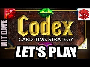 Codex: Card-Time Strategy - Let's Play (Kickstarter Preview)