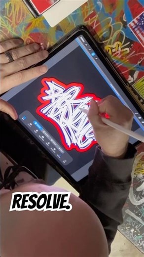 “Resolve”✍🏽 #shorts #shortsfeed #shortsvideo #shortsviral #stickers #graffiti