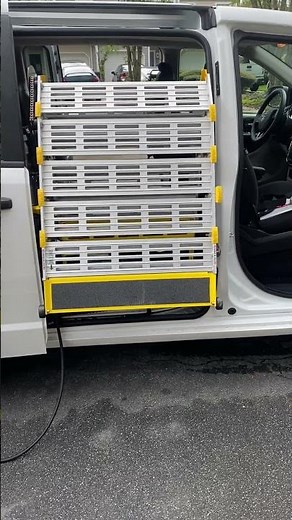 Roll-A-Ramp Powered Van Ramp Example