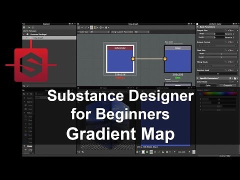 Substance Designer for Beginners - Gradient Map
