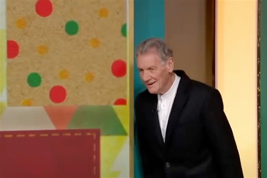 Michael Palin shocks Hollywood actor with surprise appearance on live TV