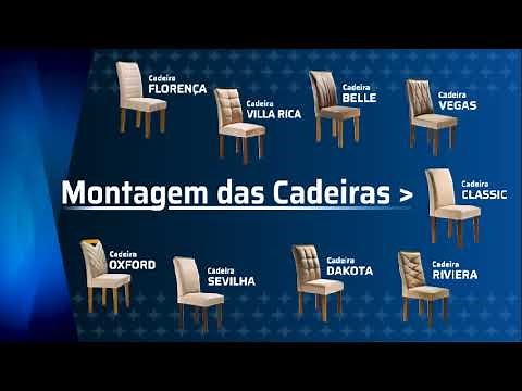 Como montar Cadeiras - Cel Móveis