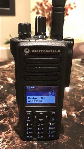 My Motorola XPR 7550e