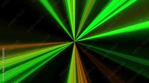 Colorful Neon Strip Light Animation On Black Background. High Speed Neon Light Moving Vj Loop Animation Background. Fast Neon Line Stick Moving, Vj Light Super Fast Moving