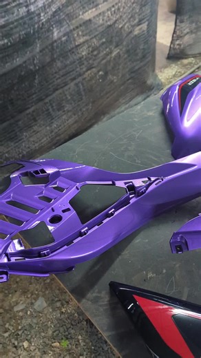 siap repaint clear cover set y16 mate..berair mat mate naik clear...tq owner support kerja cat kita🤲🏻 #yamaha #y16 #mate #stripetanamclear #fsspeedgarage #fypシ゚ #viral