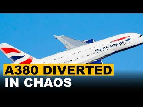 British Airways Superjumbo Forced Into Emergency Diversion Over England