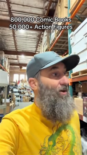 Warehouse collectibles on Instagram: "We bought a couple warehouses full of comic books, sports cards, action figures and Magic cards! Join us on the adventure and see us on whatnot!"