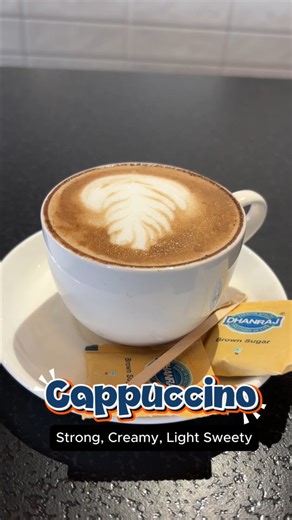 The One - Cafe & Kitchen on Instagram: "Girlfriend tho first time cafe ki vastunara😅 • Espresso: Strong, concentrated coffee shot with no milk. • Americano: Espresso + hot water = smoother, less intense. • Cappuccino: Espresso + steamed milk + thick milk foam, creamy and balanced. Na suggestion is cappuccino The One - Cafe n Kitchen Fortcity Central Vizianagaram.♥️ #trendingreels #continental #cafeculture #cappuccino #coffeedate"